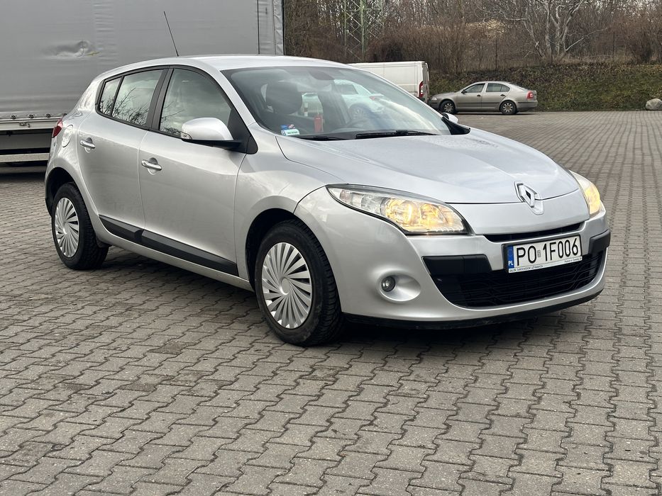 Renault megane 3 1.5dci 2009r niski przebieg