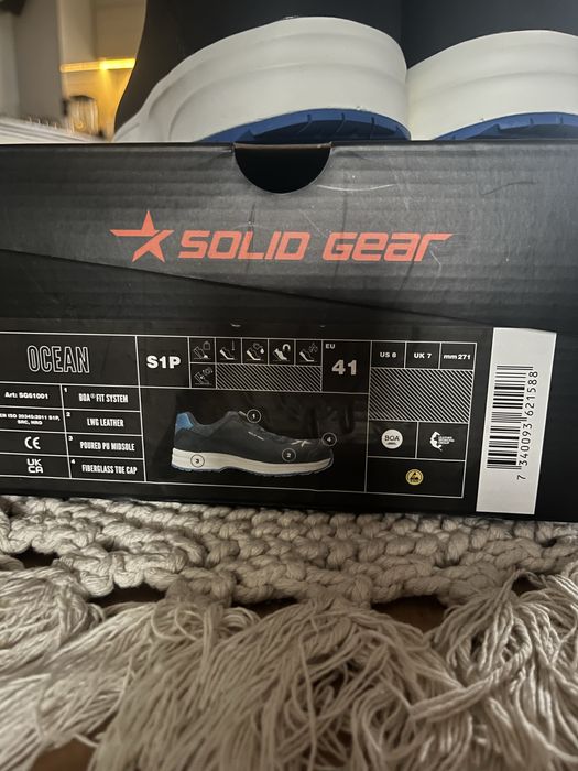 Solid gear S1P buty robocze  41 BHP BOA