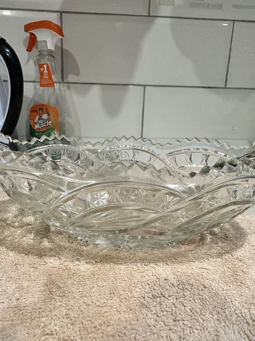 Хрустальный салатник