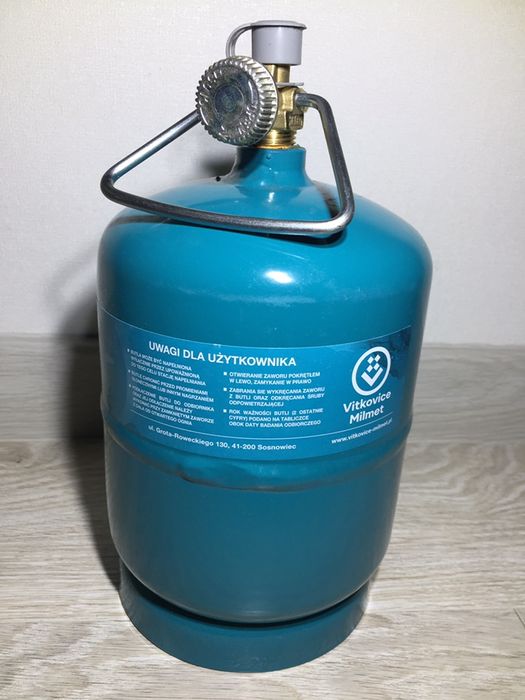 Газови баллон ВТ-3 Польща(2.4л)Виробник Vitkovice + переходнік+150 грн