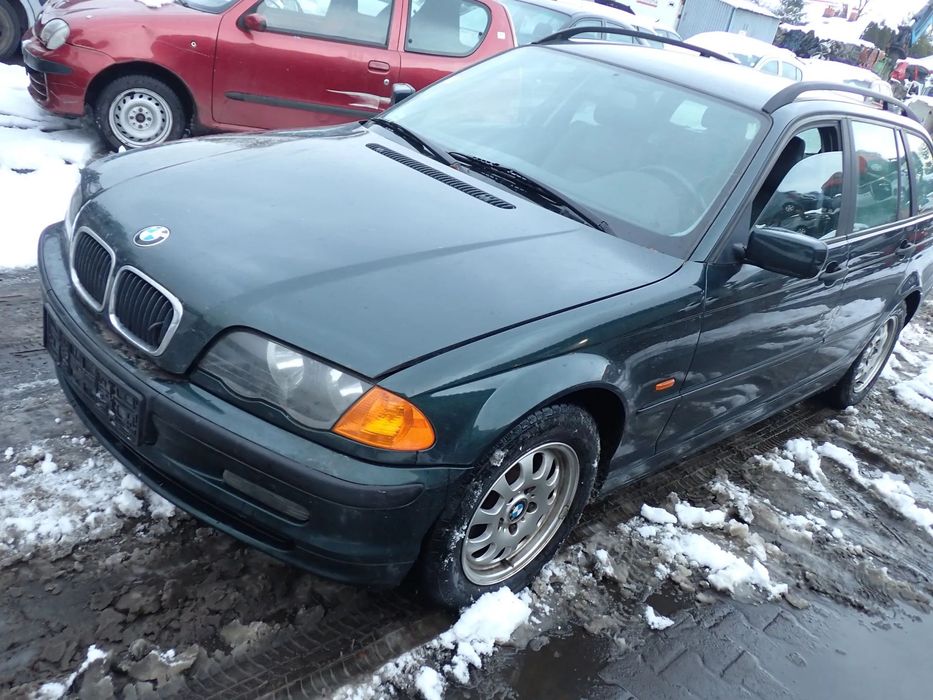 CZĘŚCI - Bmw E46 318i 1,9 B 8V 118KM M43B19 KOMBI LAKIER 430/6 2001r. INDEX - 9138