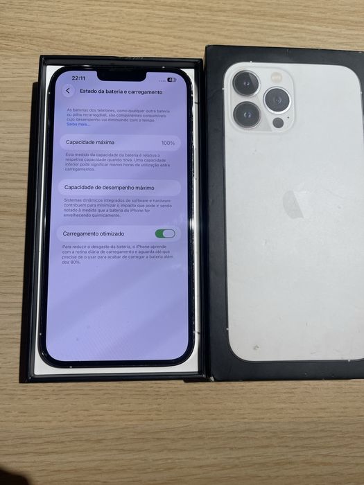 iPhone 13 Pro Max 256Gb com caixa