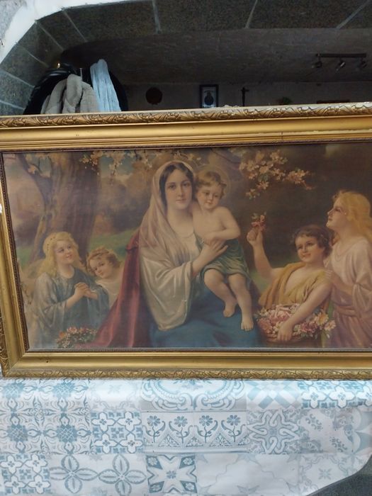 Quadro a menina bonita