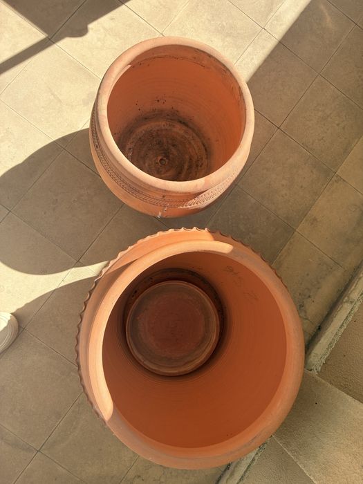 vaso de barro em optimo estado