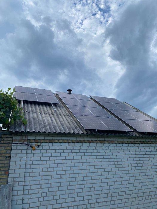 Сонячні панелі / Монтаж сонячних батарей / Монтаж СЕС / ЕЛЕКТРОСТАНЦІЯ