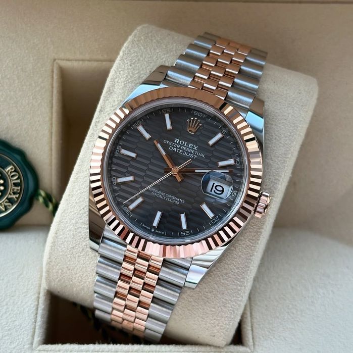 Годинник Rolex Datejust 41 чоловічий механічний / Часы Ролекс Дейтджаст мужские автомат / наручний годиник