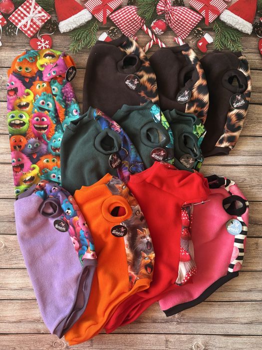 Одяг для Сфінксів, фліски