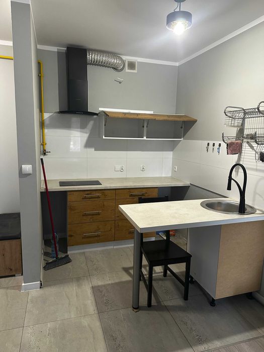 Małe mieszkanie na parterze, podjazd dla wózków