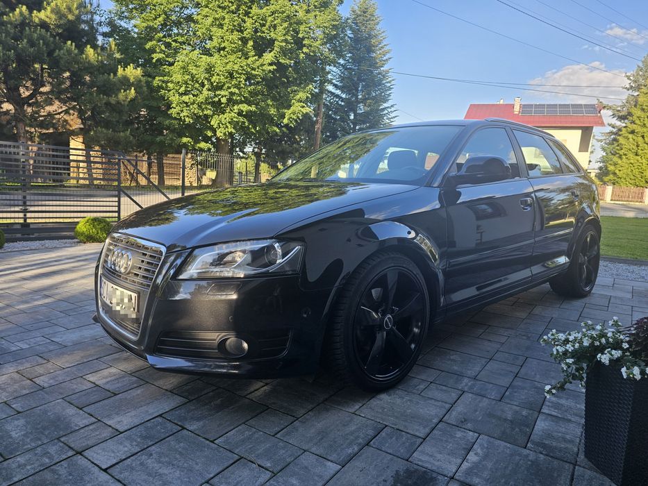 Audi A3 8p 2.0 tdi 140km, led, tempomat, sport, android