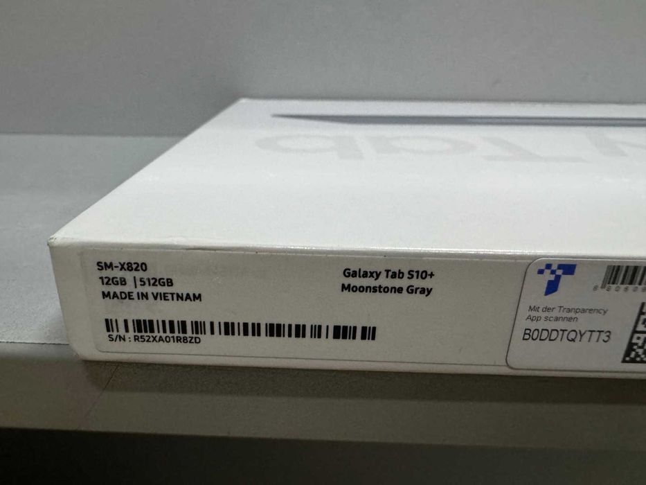 Планшет Samsung Galaxy Tab S10+ 12/512 X820 moonstone gray Новий !
