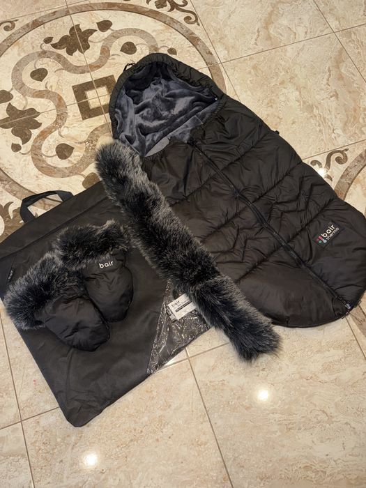 Теплий конверт bair alaska thermo та рукавиці