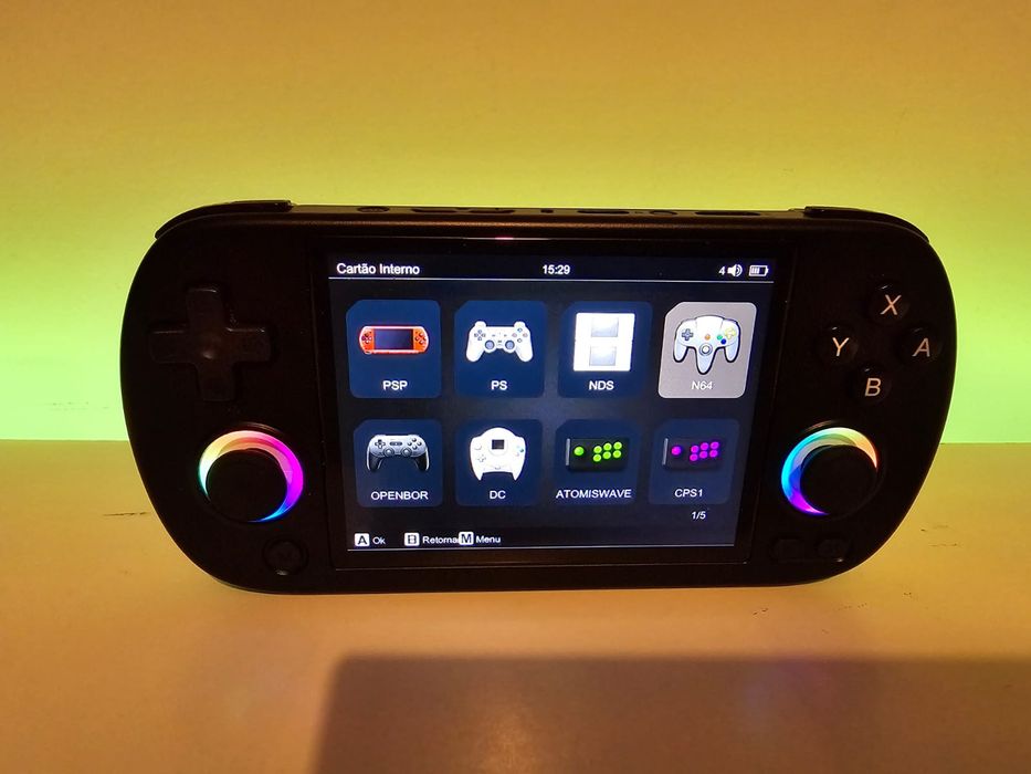 Consolas Portátil gaming anbernic RG40xxH