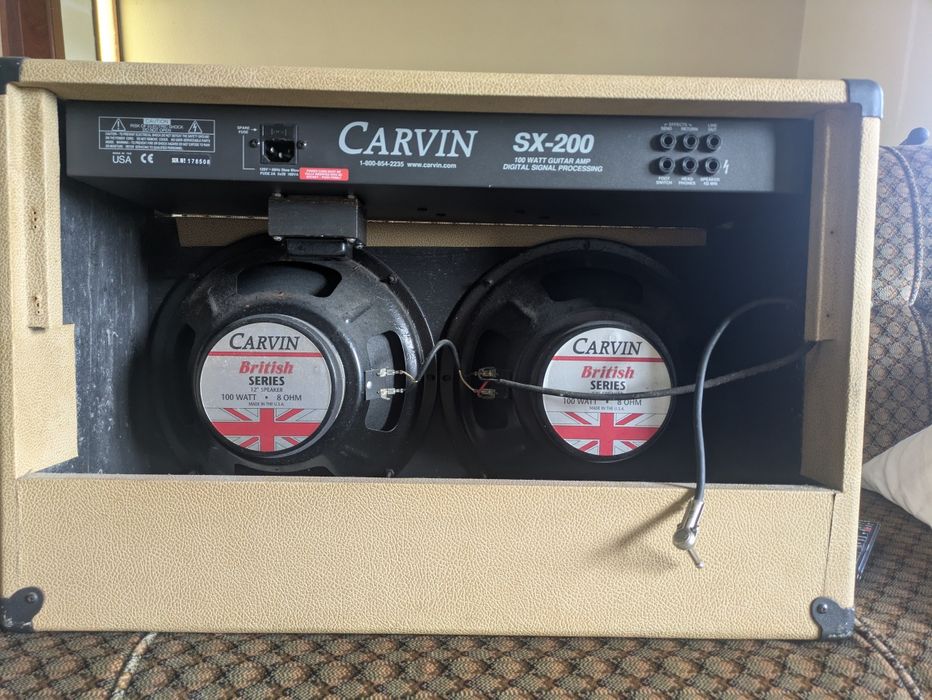 Amplificador Carvin sx-200 - 110v
