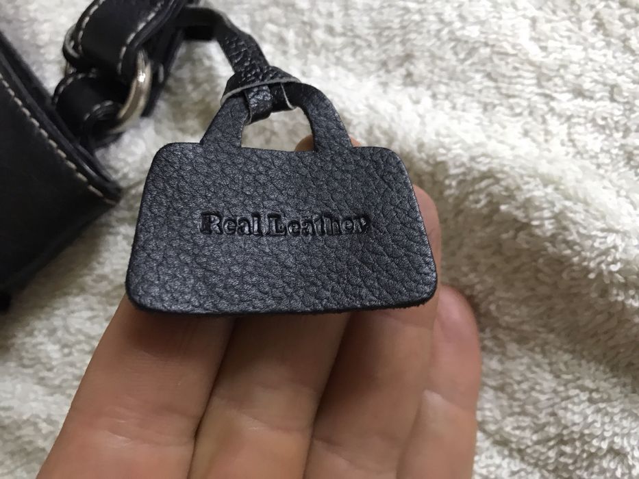 Подарок мужчине. Новая мужская кожаная сумка, Италия. 24/21 см