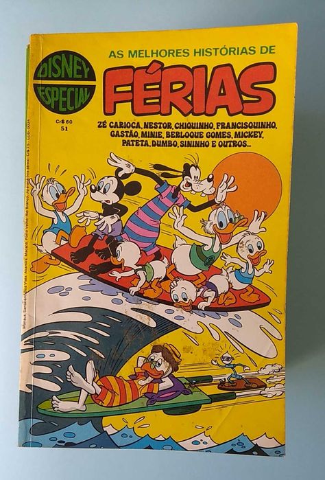 DISNEY ESPECIAL - Lote de revistas 1ª Edição Editora Abril (Brasil)