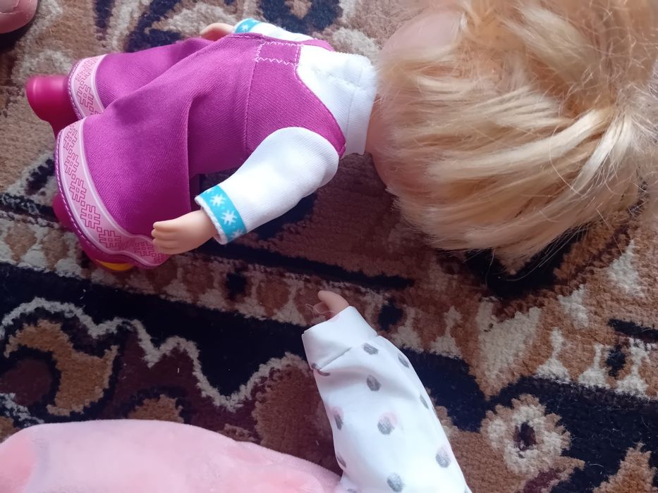 Lalka bobas Julka i Masza