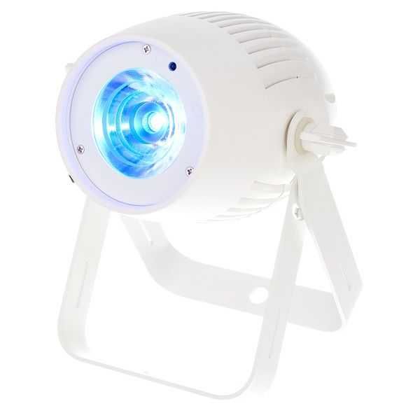 2 x Cameo Q-Spot 60w RGB White