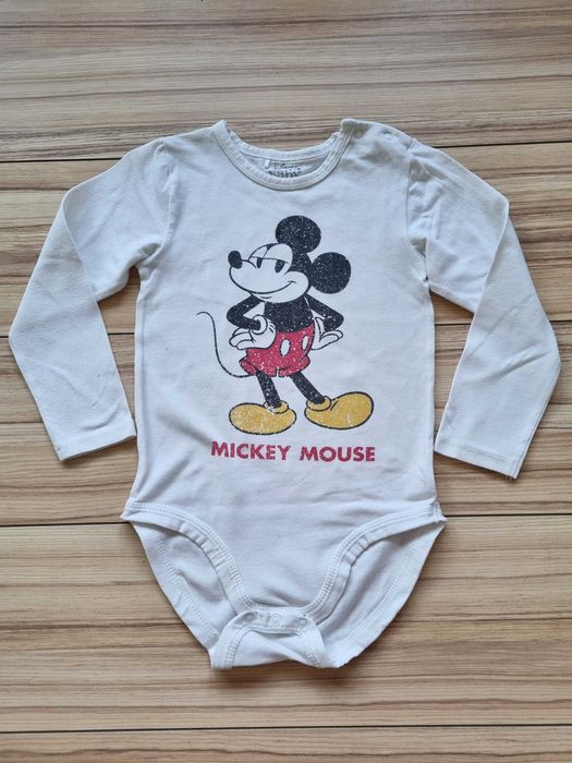 Body z elastanem cool club smyk 92 mickey mouse