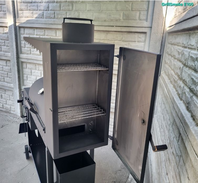 5мм •ХІТ 2025 •Мангал Смокер Коптильня / Піч під Казан / Барбекю/Гриль