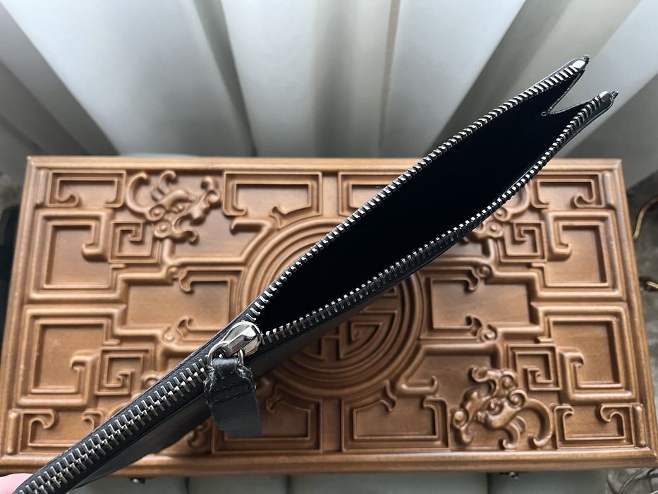 Кожаный клатч BALMAIN