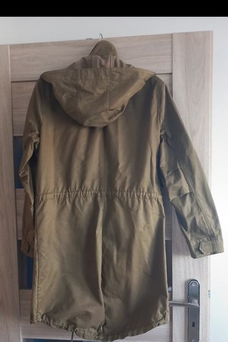 Kurtka płaszczyk Parka khaki H&M L.o.g.g