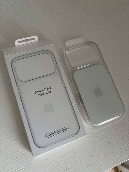 Apple case clear magsafe iphone 17 pro