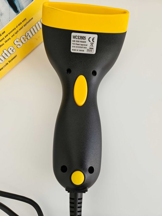 Skaner kodów kreskowych WASP WCS3905 USB Barcode scanner barcode reader
