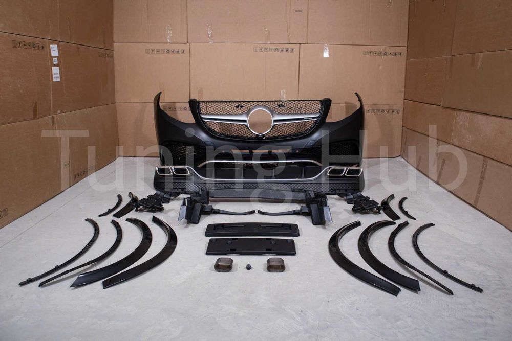 обвес mercedes GLE-Class W166 15-18 GLE63 AMG мерседес комплект амг
