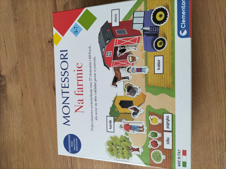 Gra edukacyjna - Montessori Na farmie