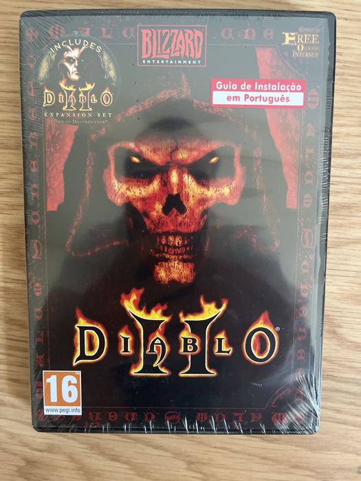Diablo 2 + expansão selado para PC