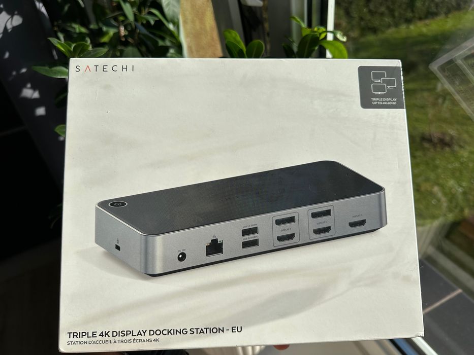 Satechi Triple 4K Display stacja dokująca czarna TOMI-TECH