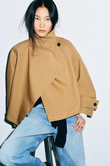 Тренч Zara розмір S,  L