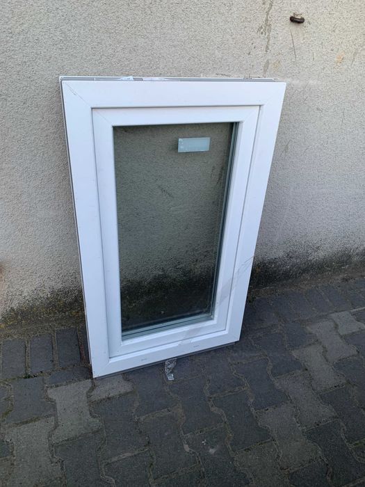 Okno plastikowe  53x93 50x90 NOWE lewe