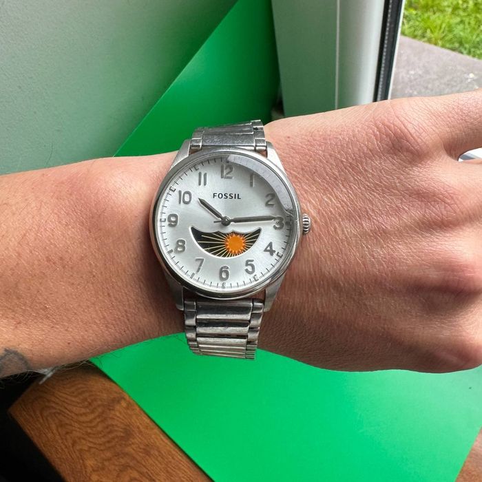 Zegarek męski Fossil Agent FS4846 bransoleta Casio