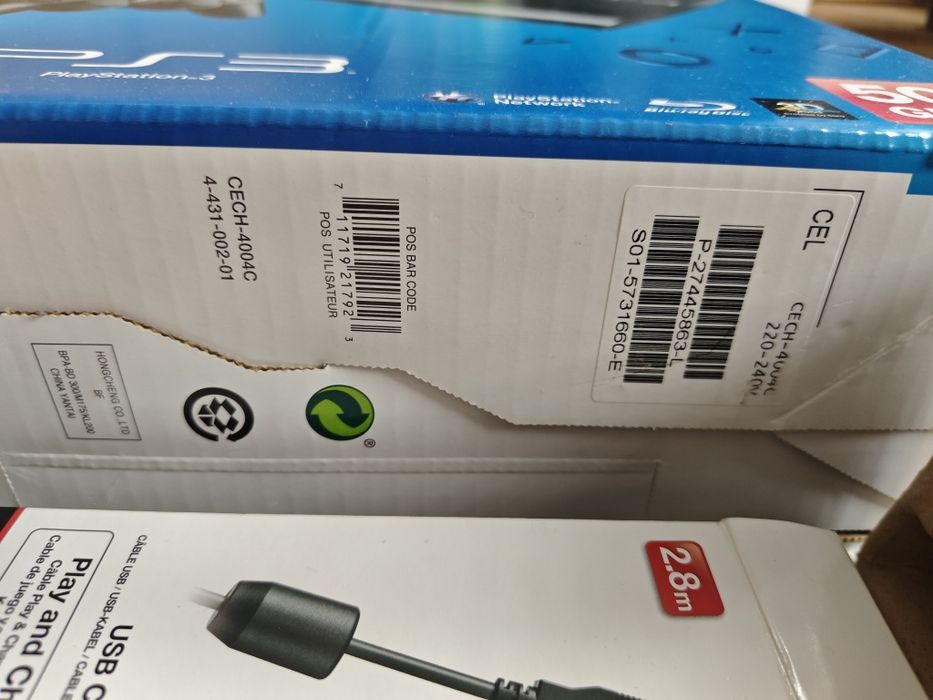 Empty box od PS3 Super Slim 500GB - CECH-4004C