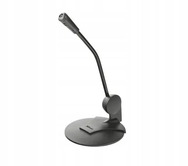 outlet trust primo mikrofon przewodowy pojemnościowy jack 3,5mm 1,8m czarny