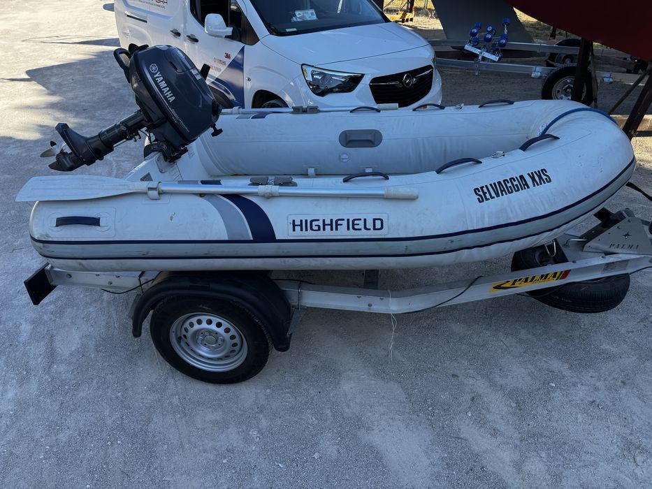 Bote Highfield UL260  + Motor e Acessórios