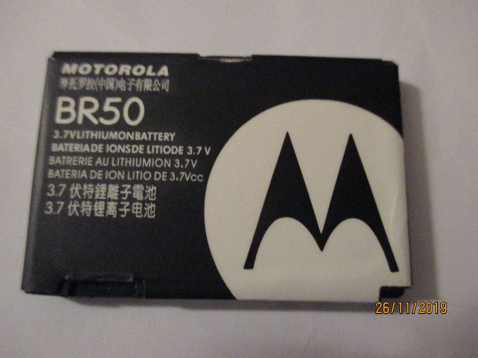 Vende-se pilha original para motorola v3