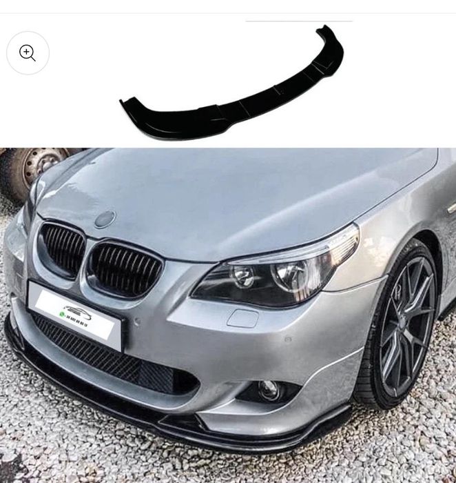 Lip e60 e61 BMW preto brilhante