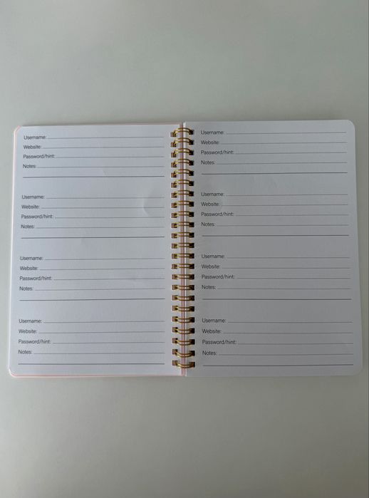 Password Notebook