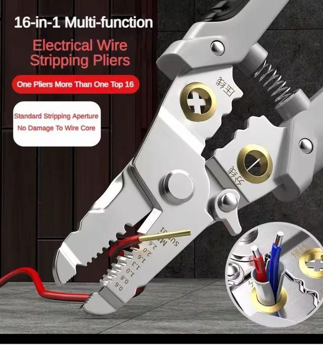 Многофункциональные клещи электрика