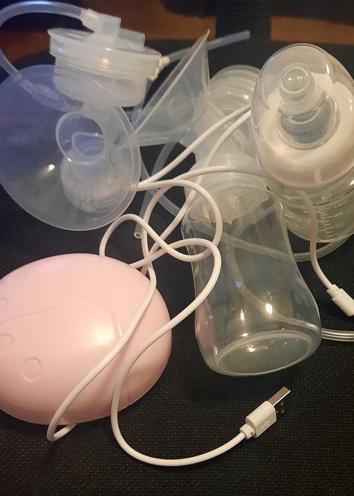 Bomba extratora elétrica de leite