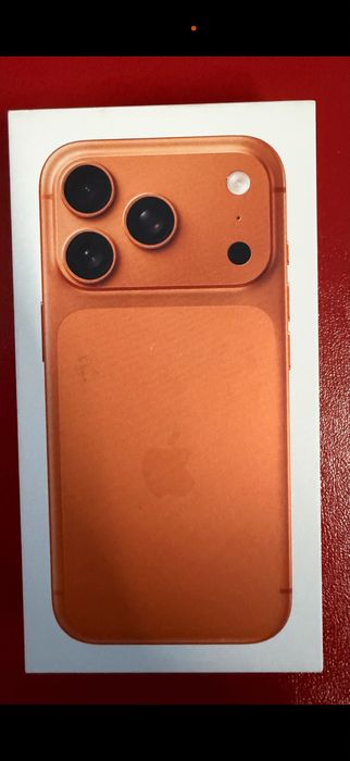 Iphone 17 pro Max 256GB laranja Novo