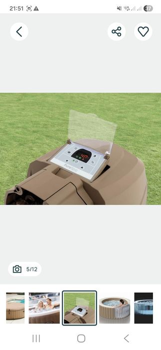 Dmuchane SPA ogrodowe INTEX 28428 6-osobowe