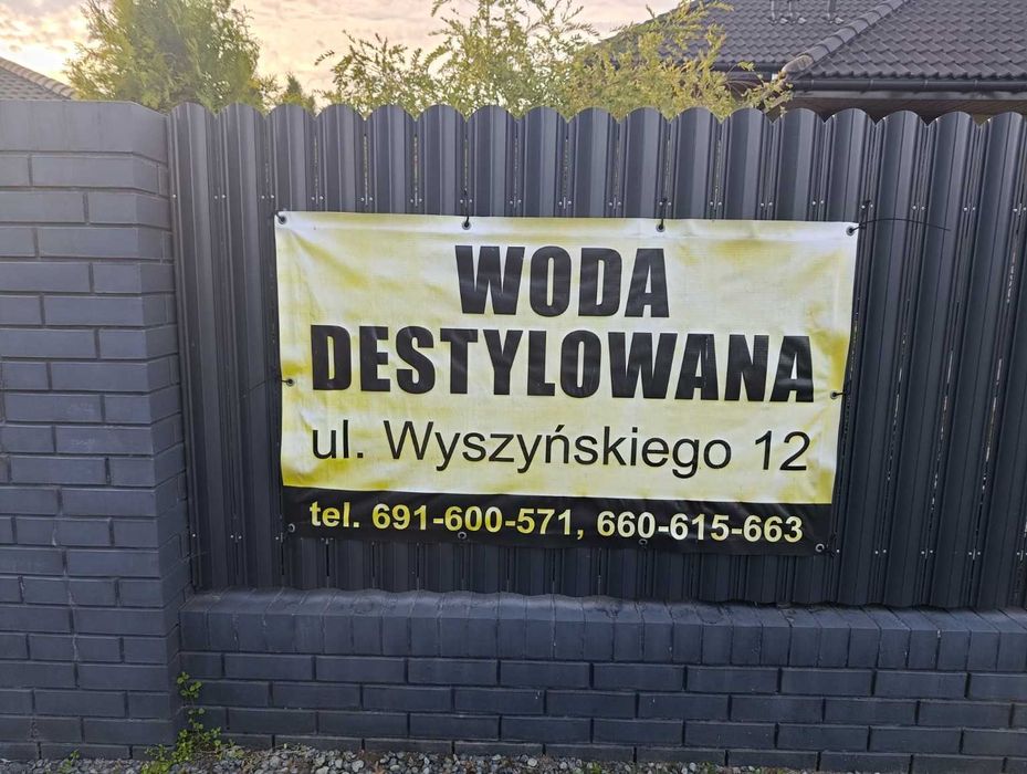 Woda destylowana