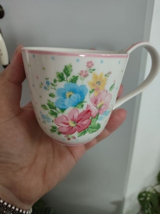 Filiżanka Green gate Josefina white