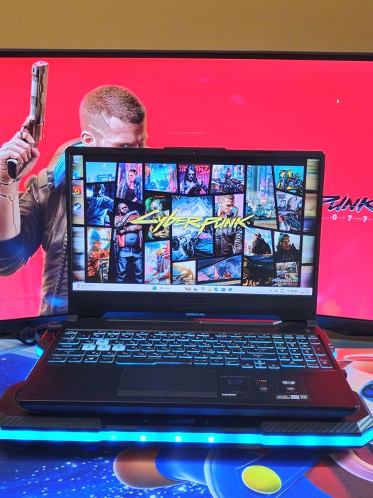 Ігровий ноутбук Asus TUF F15 / RTX 3050 / RAM 16GB / SSD 512