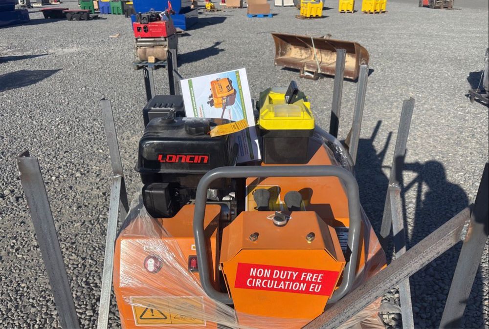 Rolo Duplo Compactador Novo 520kg Peso vibrado 1.000kg ###OPORTUNIDADE###