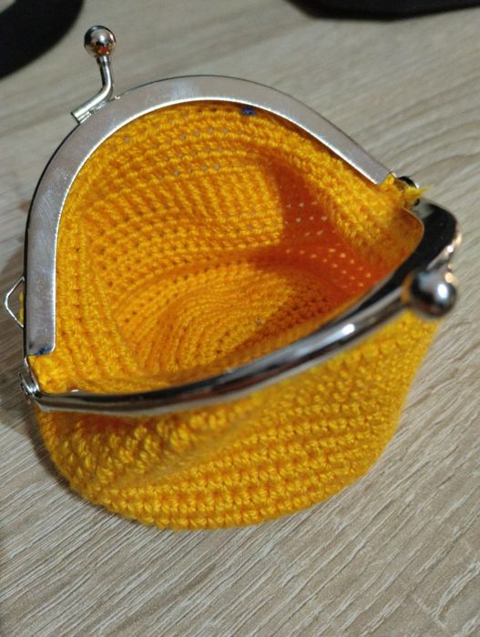 Porta moedas artesanal