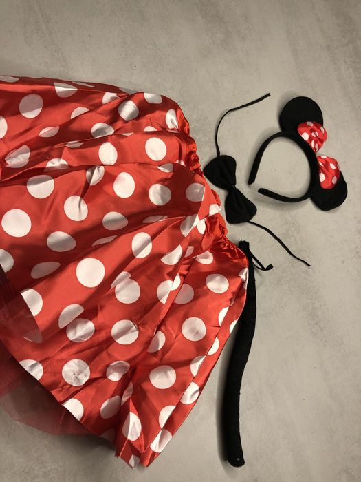 Myszka Minnie 122 cm nowy stroj kostium przebranie